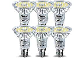 6x E14 LED Reflectorlamp R50 6.5W Koelwit 6000K - 48% Korting