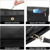 GAEKEAO Schoudertas, crossbody bag voor dames, tas dames schoudertas portemonnee, handtas dames schoudertas met kaartsleuven, verstelbare afneembare schouderriem voor vrouwen