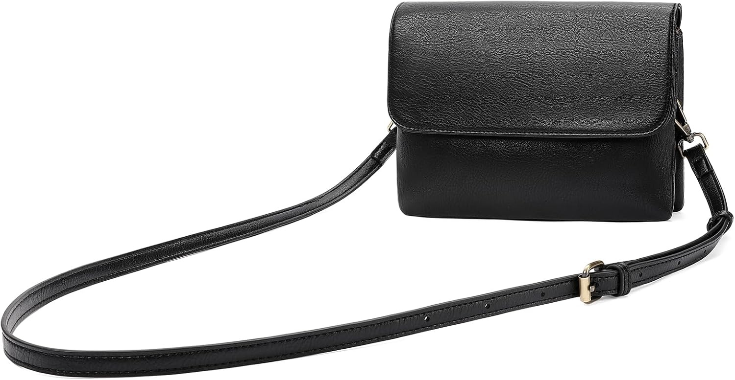 GAEKEAO Schoudertas, crossbody bag voor dames, tas dames schoudertas portemonnee, handtas dames schoudertas met kaartsleuven, verstelbare afneembare schouderriem voor vrouwen