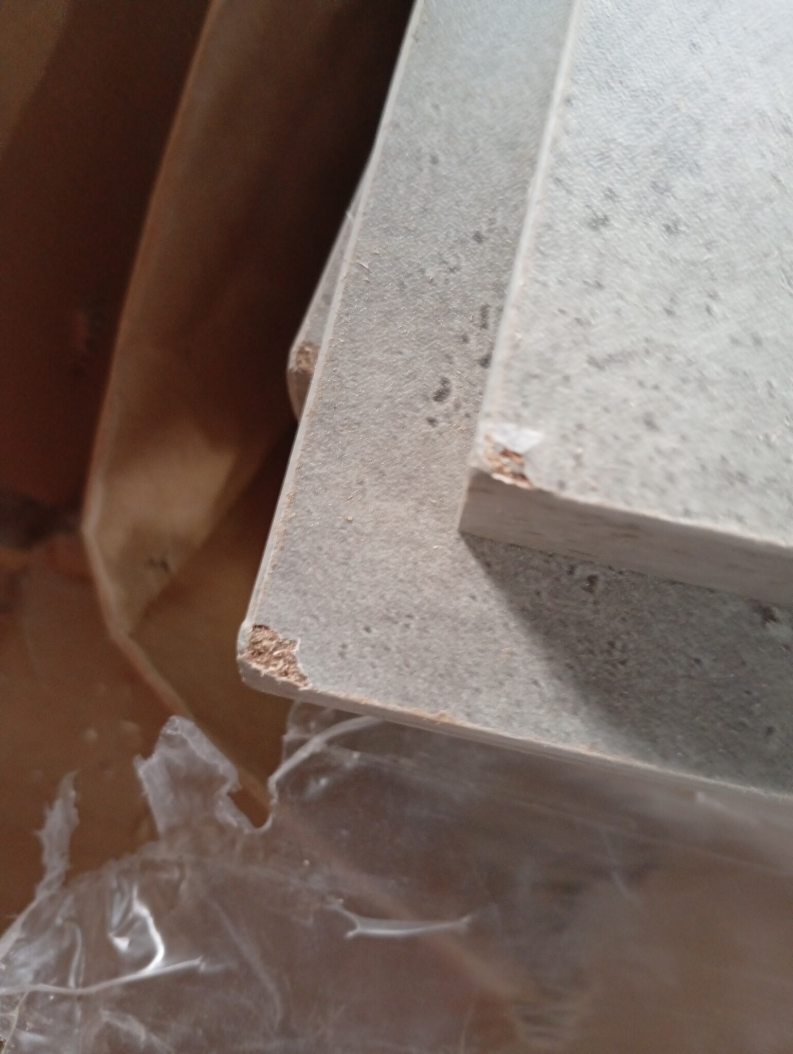 Badkamerkast Spaanplaat Betongrijs 30x30x179 cm - 54% Korting!