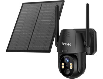 Tzziel TZ-4G-S84 4G Buitencamera 1080p met 32GB Geheugen