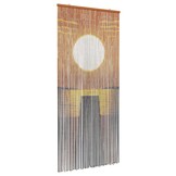 Bamboe Deurgordijn 90x200cm Meerkleurig met 34% Korting