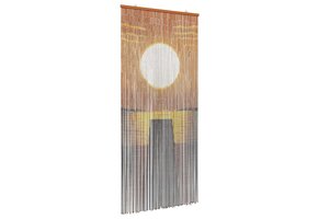 Bamboe Deurgordijn 90x200cm Meerkleurig met 34% Korting
