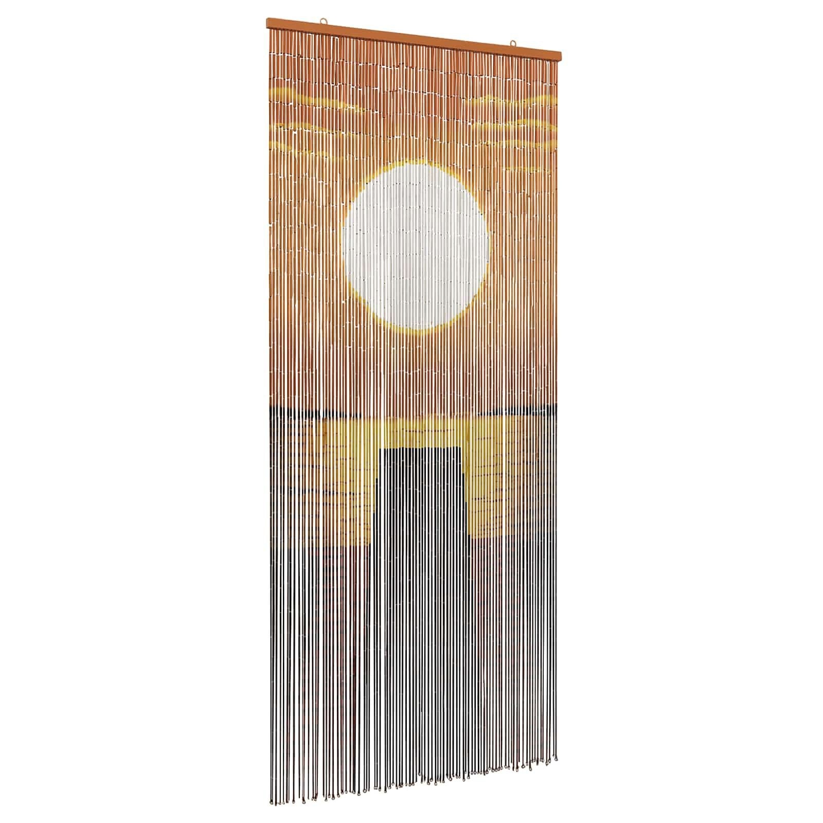 Bamboe Deurgordijn 90x200cm Meerkleurig met 34% Korting
