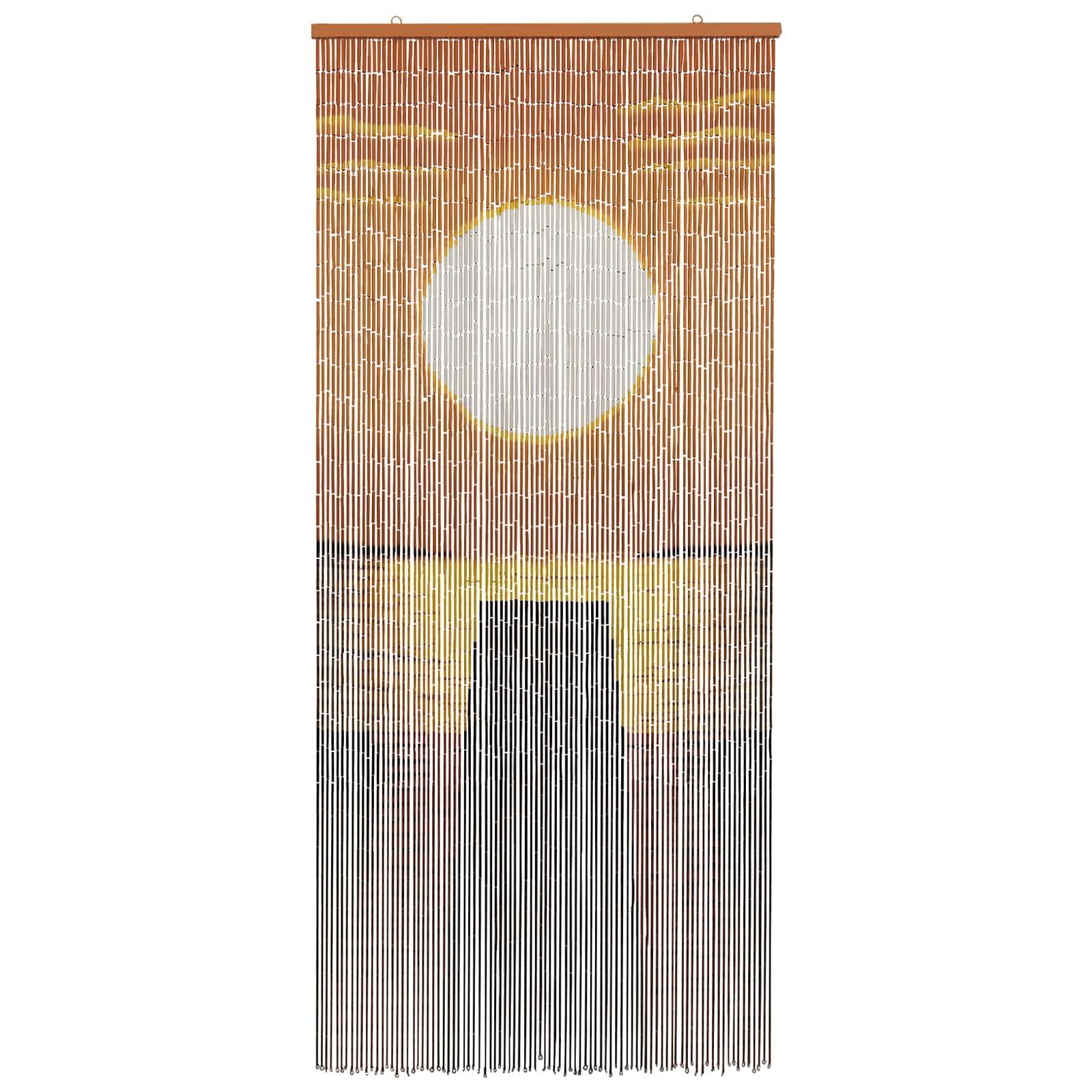 Bamboe Deurgordijn 90x200cm Meerkleurig met 34% Korting