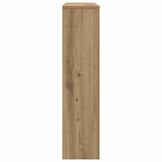 vidaXL Radiatorombouw 205x21,5x83,5 cm bewerkt hout artisanaal eiken