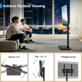 Draaibare TV Vloerstandaard 26-60 inch | 33% Korting