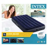 INTEX Luchtbed Velours 191x99x25 cm - Comfortabel en Stevig - 33% Korting