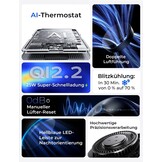 LISEN Magsafe autotelefoonhouder met oplaadfunctie - [Qi2.2 & 25W]