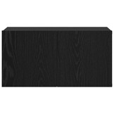 TV-kast Zwart Bewerkt Hout 60x30x30cm - Nu 58% Korting!