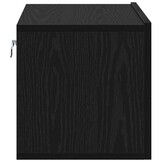 TV-kast Zwart Bewerkt Hout 60x30x30cm - Nu 58% Korting!