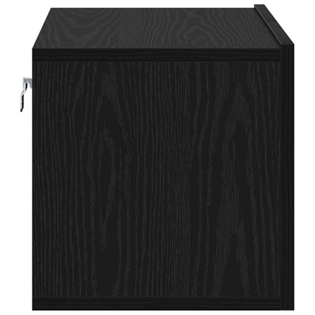 TV-kast Zwart Bewerkt Hout 60x30x30cm - Nu 58% Korting!