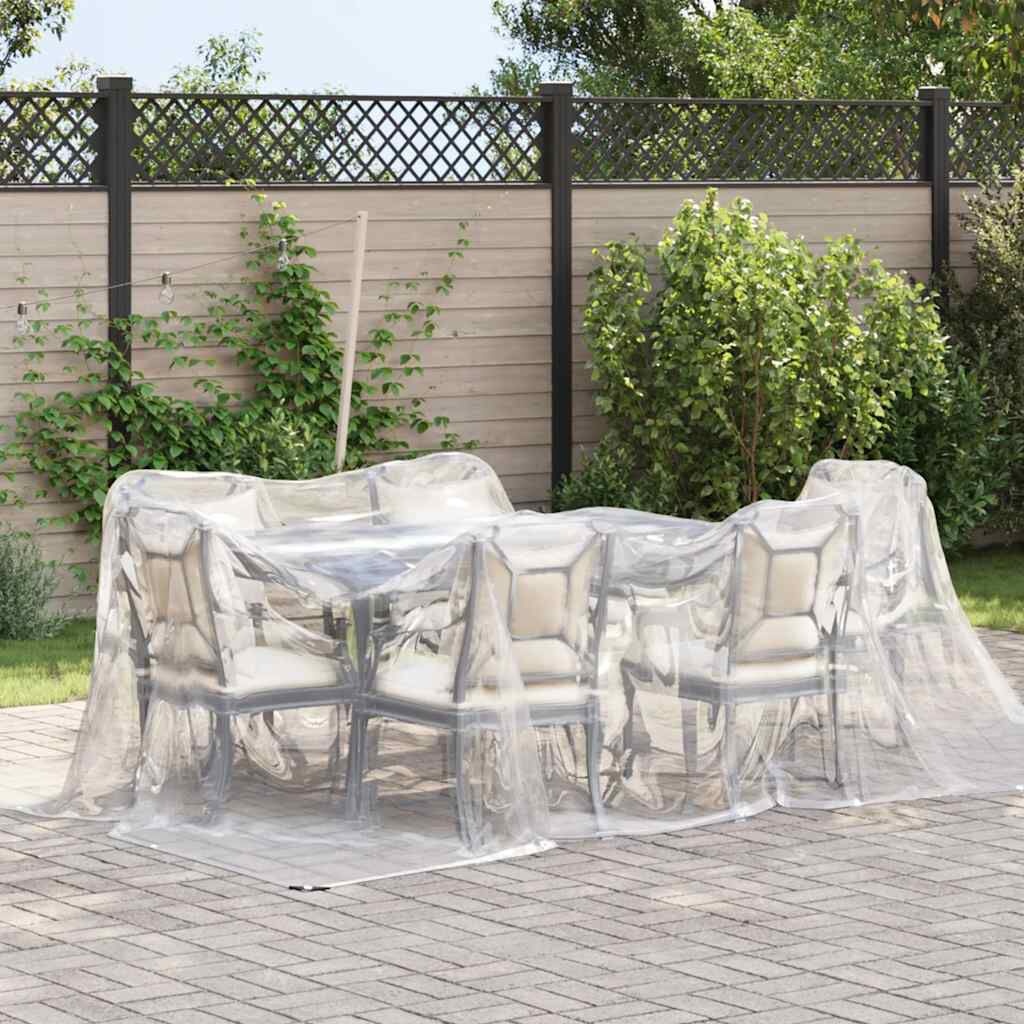 Transparant Afdekzeil met Ogen - 3x3m - 54% Korting