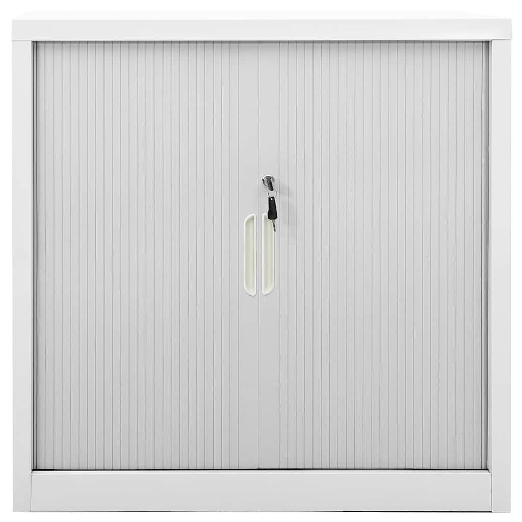 Roldeurkast Staal Grijs 90x40x90 cm - 59% Korting