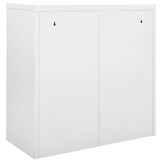 Roldeurkast Staal Grijs 90x40x90 cm - 59% Korting