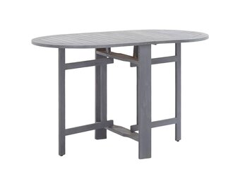 Opvouwbare Tuintafel Acaciahout Grijs - 35% Korting