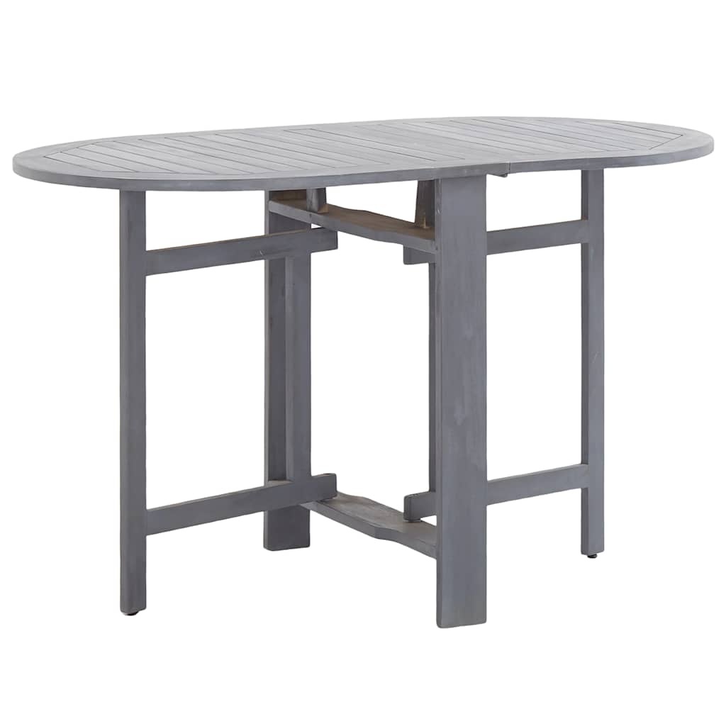 Opvouwbare Tuintafel Acaciahout Grijs - 35% Korting