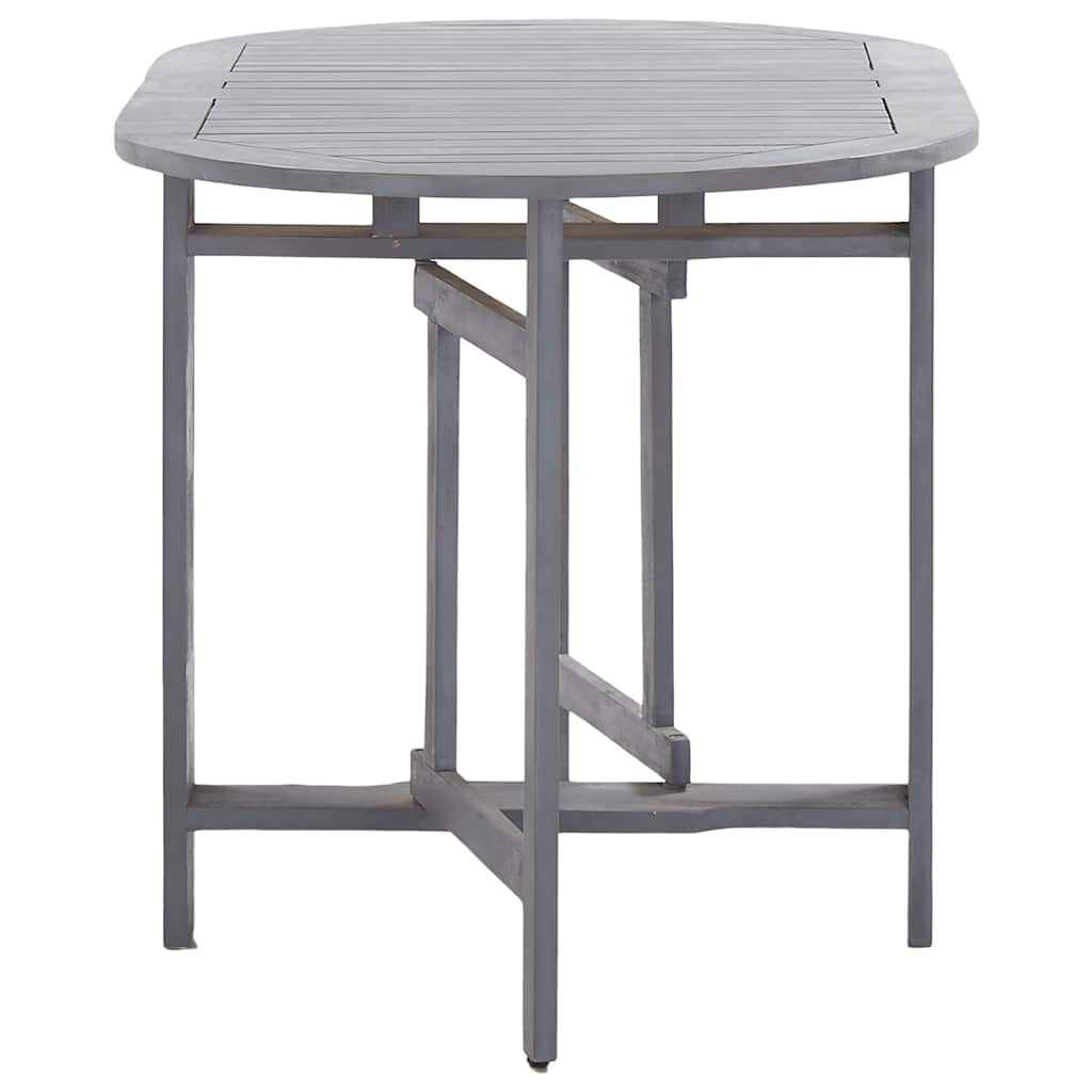 Opvouwbare Tuintafel Acaciahout Grijs - 35% Korting