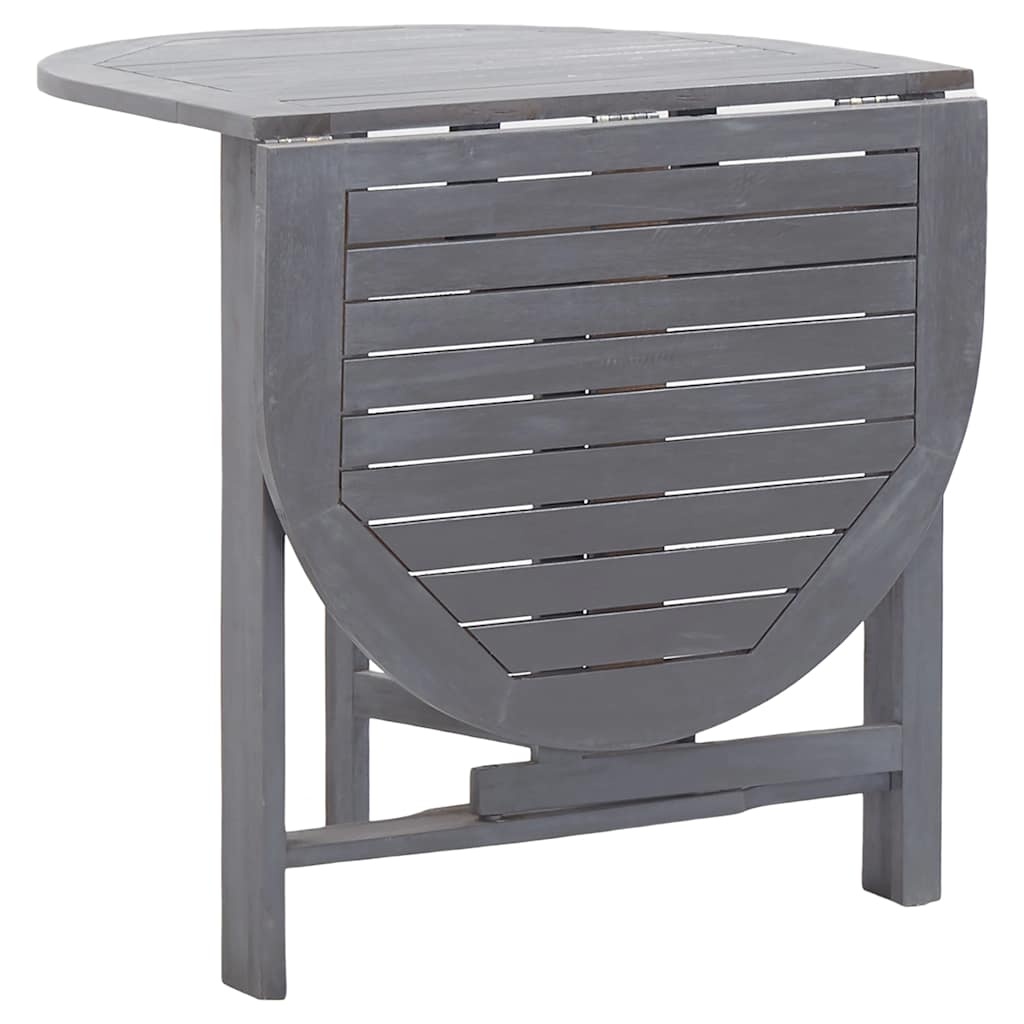 Opvouwbare Tuintafel Acaciahout Grijs - 35% Korting
