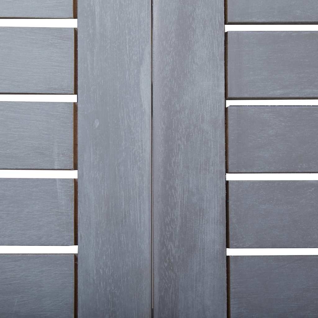 Opvouwbare Tuintafel Acaciahout Grijs - 35% Korting