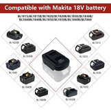 Accuadapter voor Makita naar Einhell, voor Makita 18V lithiumbatterij omzetten naar Einhell 18V lithium, voor EIN.hell 18-V accuapparaten