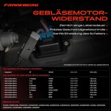 Frankberg Ventilatorregelaar verwarmingsweerstand 2038214058