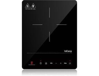 Draagbare Inductiekookplaat 2100W - 9 Warmtestanden & Timer | 52% Korting