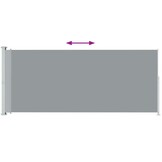 vidaXL Tuinscherm uittrekbaar 180x500 cm grijs