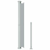 vidaXL Tuinscherm uittrekbaar 180x500 cm grijs