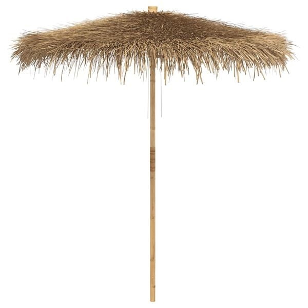 vidaXL Tiki Paraplu met Bananenblad Luifel 240 cm Bamboe