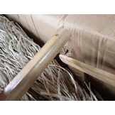 vidaXL Tiki Paraplu met Bananenblad Luifel 240 cm Bamboe