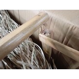 vidaXL Tiki Paraplu met Bananenblad Luifel 240 cm Bamboe