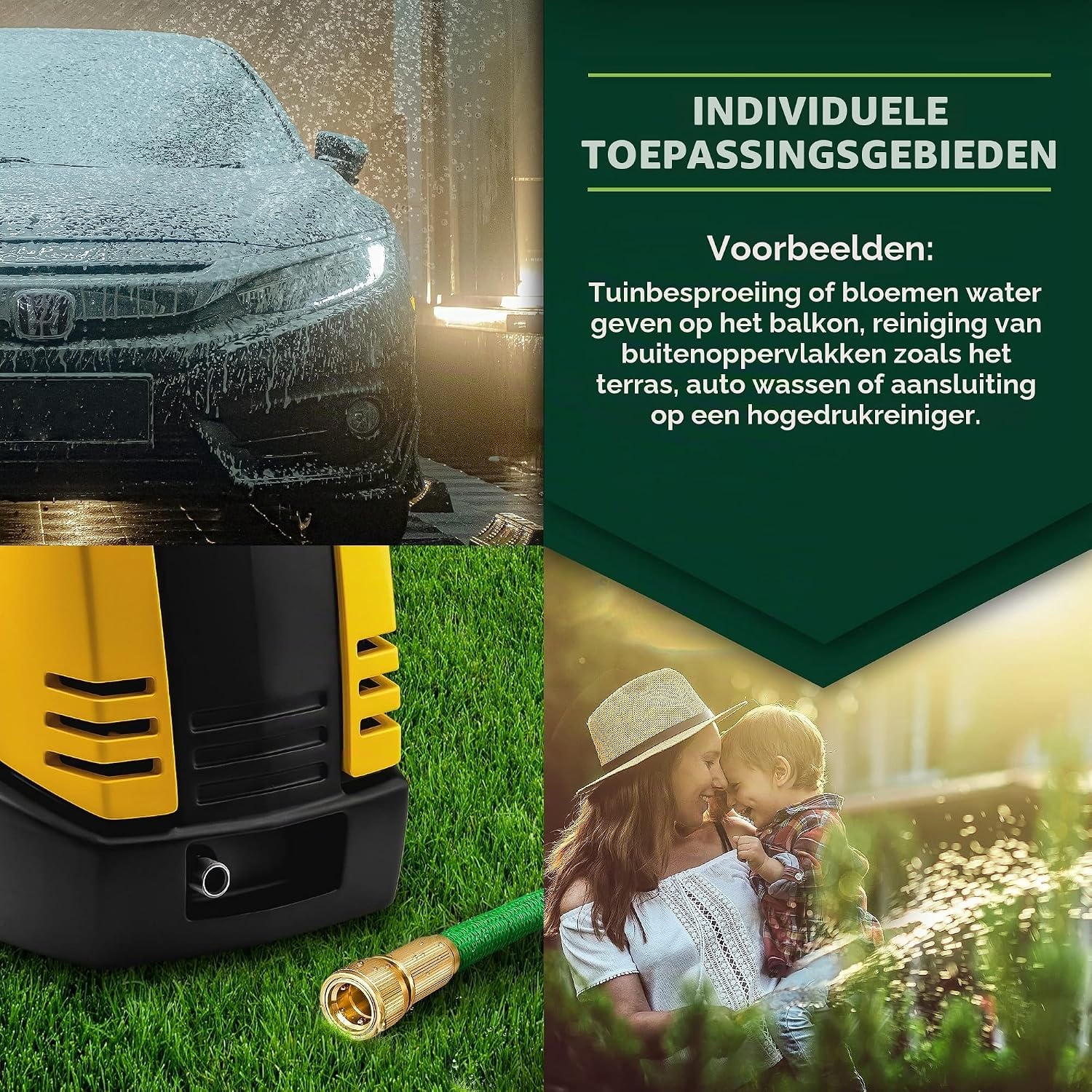 TRESKO® flexibele tuinslang | uitgezet 30 m | waterslang flexibel met 3-voudige latexkern | elastische flexiSchlauch | alle koppelingen van hoogwaardige messing