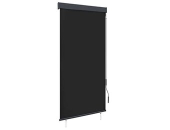 vidaXL Rolgordijn voor buiten 100x250 cm antraciet
