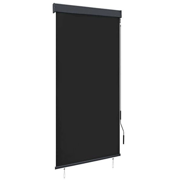 vidaXL Rolgordijn voor buiten 100x250 cm antraciet