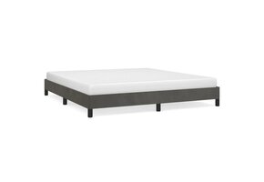 VidaXL Bedframe 180x200 cm Fluweel Donkergrijs - 41% Korting!