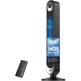 DREO 42 Inch Torenventilator Zwart - 9 Snelheden - 12 Uur Timer - Stille Koeling