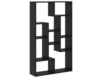 vidaXL Boekenkast artisanaal eikenkleurig 72 cm breed Bewerkt hout