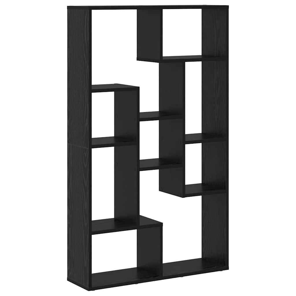 vidaXL Boekenkast artisanaal eikenkleurig 72 cm breed Bewerkt hout