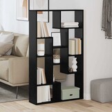vidaXL Boekenkast artisanaal eikenkleurig 72 cm breed Bewerkt hout