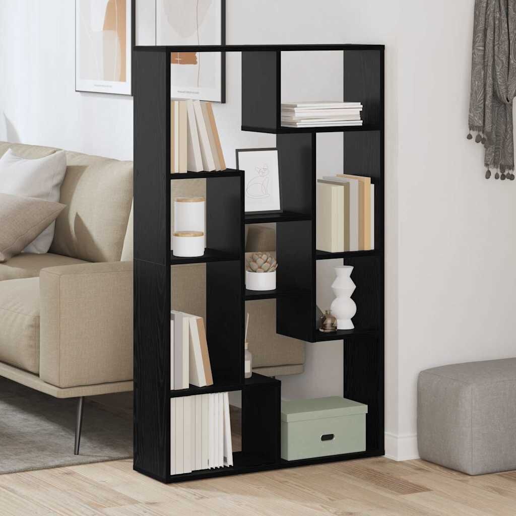 vidaXL Boekenkast artisanaal eikenkleurig 72 cm breed Bewerkt hout