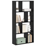 vidaXL Boekenkast artisanaal eikenkleurig 72 cm breed Bewerkt hout