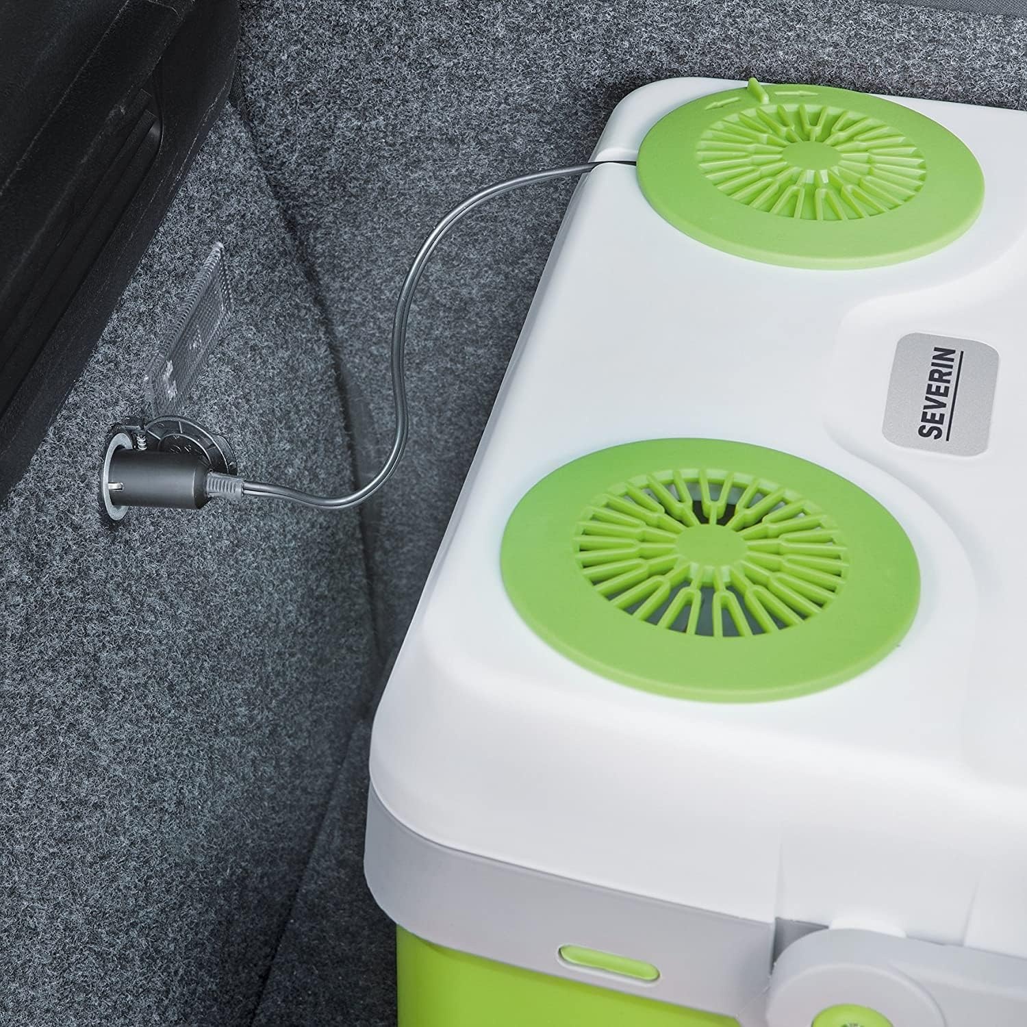 Severin KB 2923 Elektrische Koelbox, Groen, 28 L