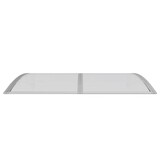 Deurluifel 150x100 cm Polycarbonaat Grijs - 34% Korting