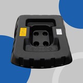 PETEX "Max" Kinderzitverhoger, zitverhoging volgens i-Size norm R129, kinderzit/autostoel voor kinderen, grijs, 1 stuks
