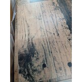 vidaXL Wandkast 34,5x34x90 cm bewerkt hout oud houtkleur
