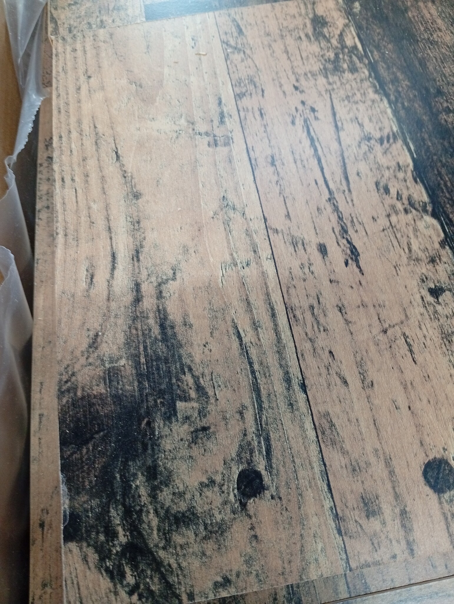 vidaXL Wandkast 34,5x34x90 cm bewerkt hout oud houtkleur