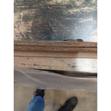 vidaXL Wandkast 34,5x34x90 cm bewerkt hout oud houtkleur