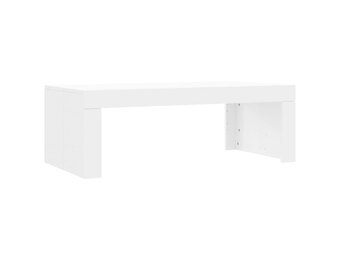 vidaXL Salontafel 102x50x36 cm bewerkt hout wit