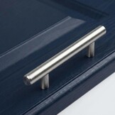 Set van 4 roestvrijstalen meubelgrepen - Gatafelstand: 128 mm - Kastgrepen - Deurgrepen - Ladegrepen - Kastdeuren - Keukengrepen